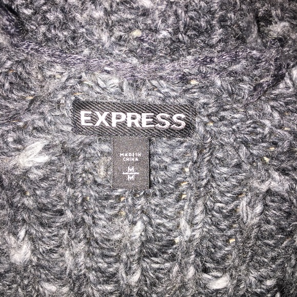 CHUNKY KNIT SWEATER COAT** - Picture 3 of 3